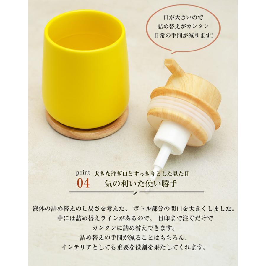 コースター付き泡mino ディスペンサー 300ml 日本製 手作り 大容量