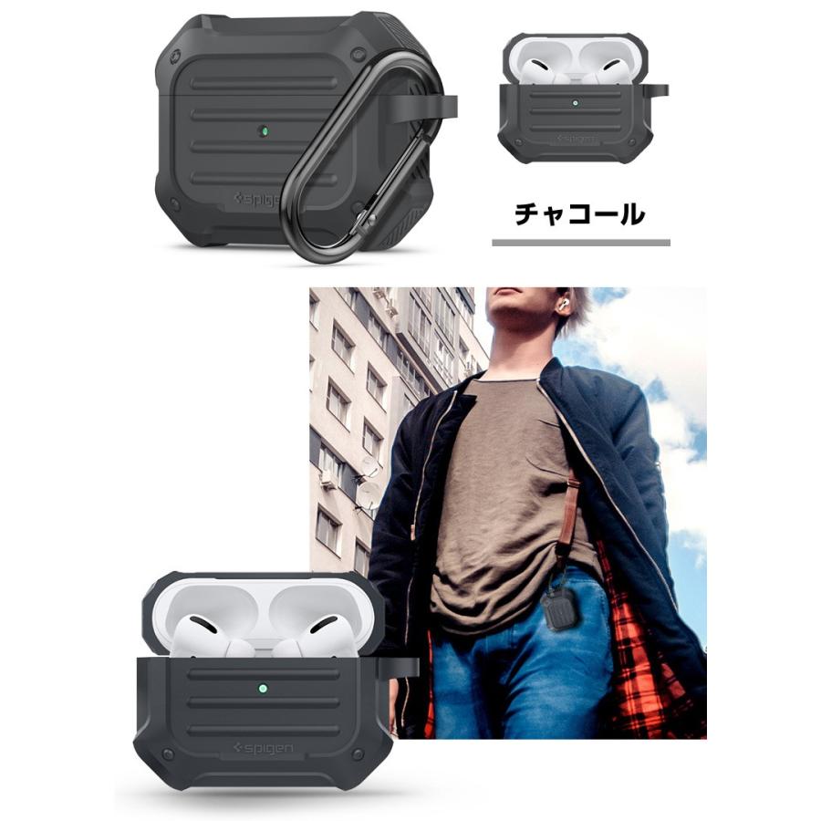 Spigen（シュピゲン） AirPods Pro 用ケース Tough Armor タフアーマー