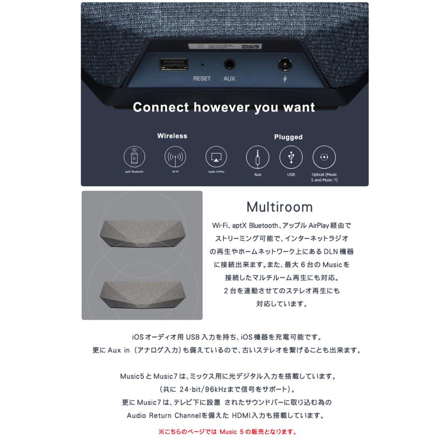 DYNAUDIO ディナウディオ Music 5 5inch ウーファー内蔵 ワイヤレス