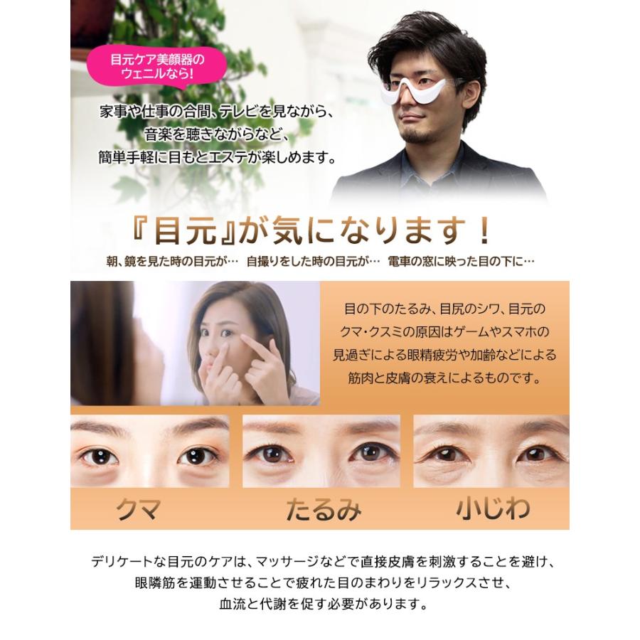 人気が高い 未開封新品 目元美顔器 限定カラー Sxc35 ｌ ウェニル 美容機器 Slcp Lk