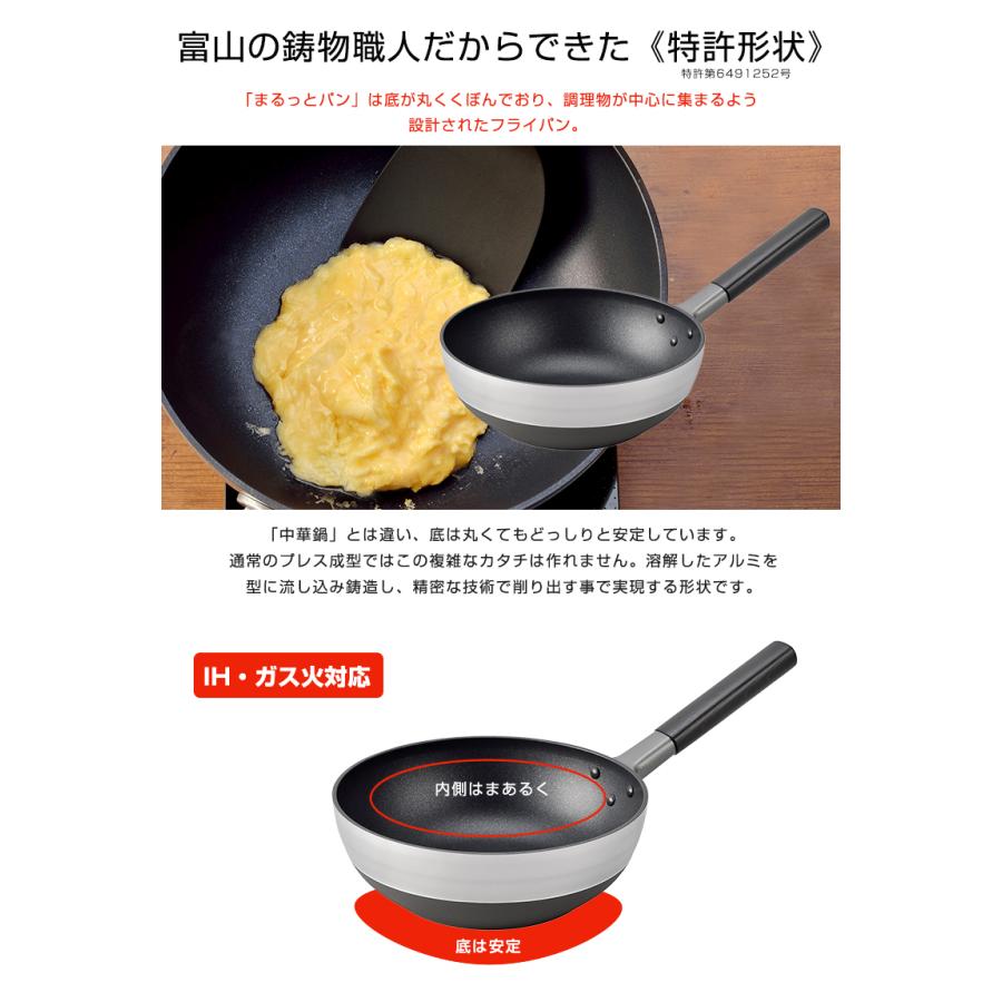 まるっとパン 24cm IH対応 蓋付き MARUTTO PAN 北陸アルミニウム まるっとパン 24cm IH対応 蓋付き MARUTTO PAN 北陸アルミニウム