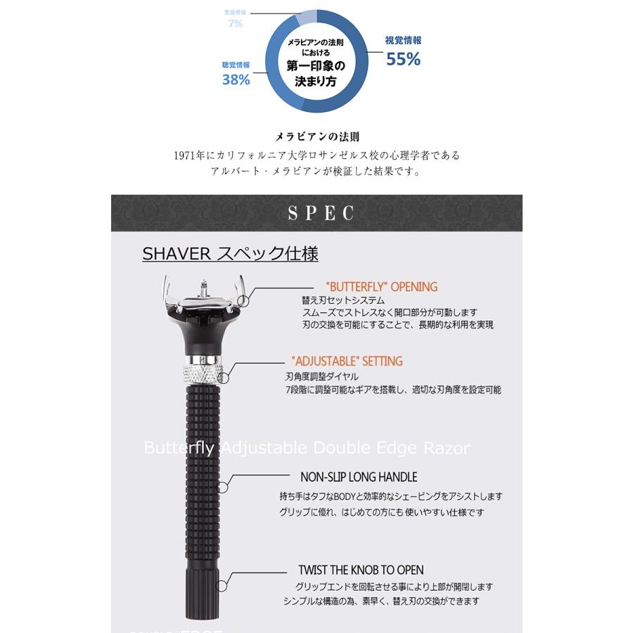 VELZACT 圧倒的深剃り デキル男のシェーバー4点SET プロ仕様