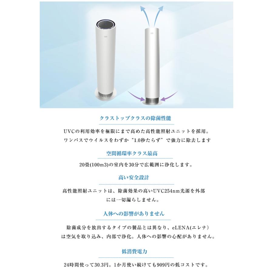 密な空間の空気を浄化する安全性の高いUVC空気除菌 eLENAで飲食店