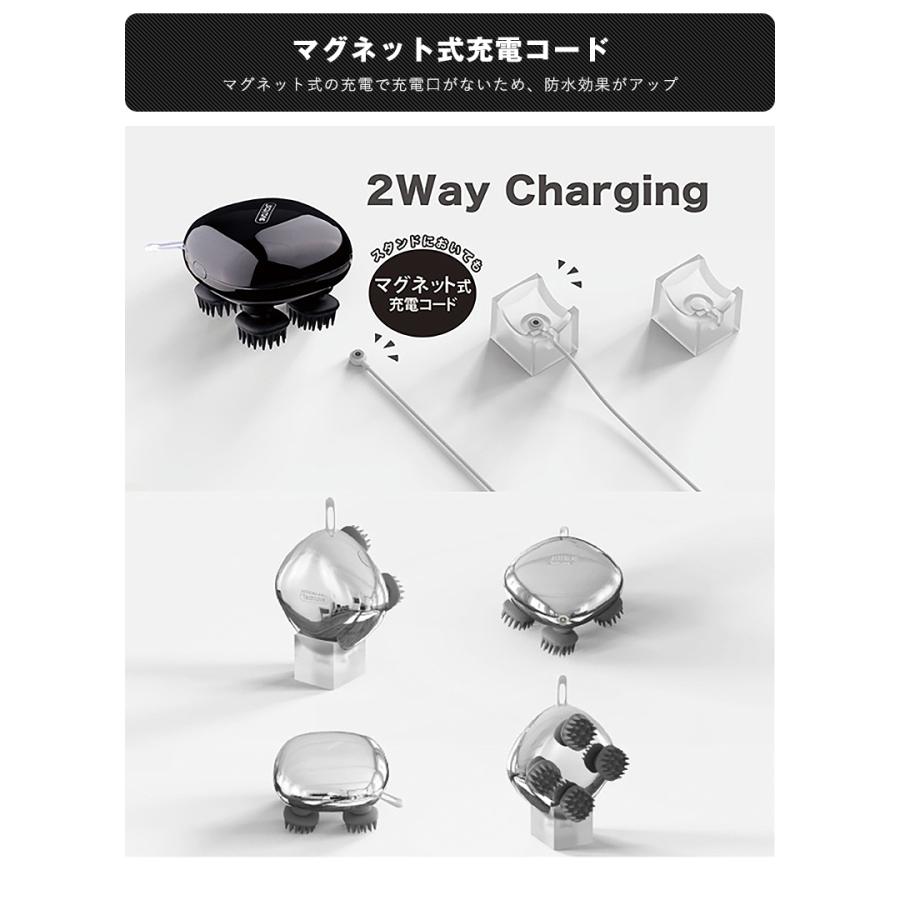 Tech Love 電動頭皮ブラシ リリーフスカルプ ヘッドスパ 頭皮