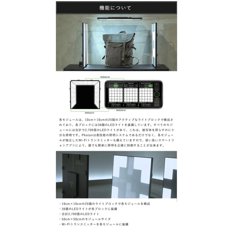 Photon Light Module System 魔法のライトボックス スタンダードセット