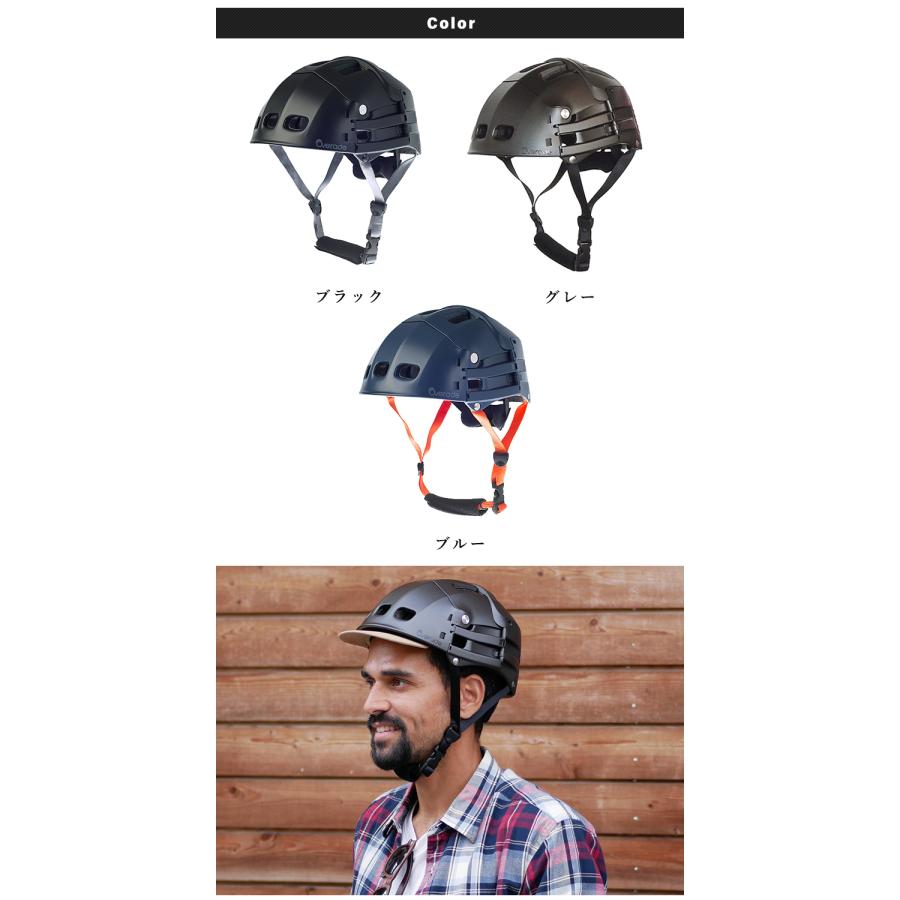 スマートヘルメット PLIXI FIT 折り畳み コンパクト 折りたためる 通勤 通学 鞄に入る プリクシー Overade ヘルメット
