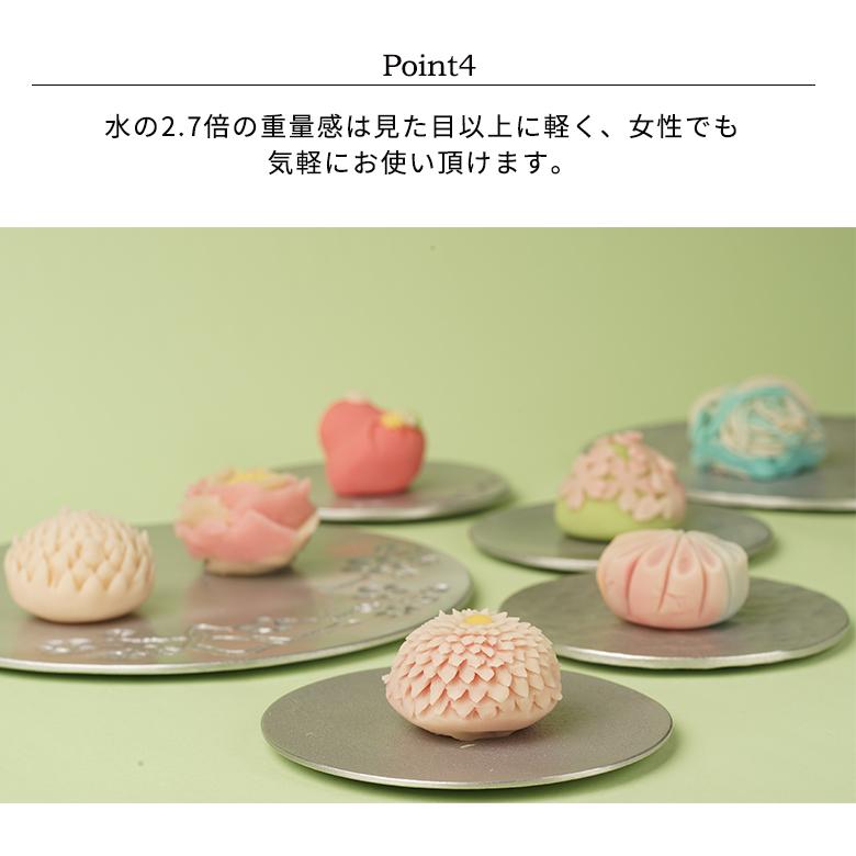 割れないお皿 KAMAHACHI アルミ鋳物のスイーツプレート お得な2枚