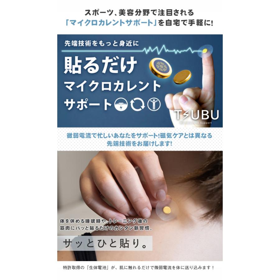 マイクロカレントサポート TSUBU 10日分 微弱電流 マイクロカレント