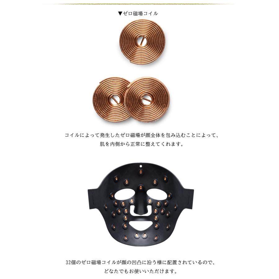 G-ZERO COIL FACIAL MASK 美顔器マスク ゼロ磁場マスク ゼロ磁場
