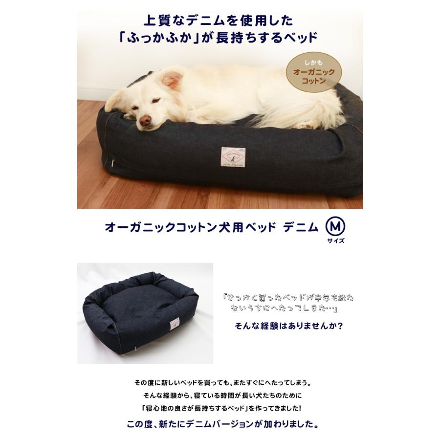 NEW 犬用ベッド デニムM DeLoreans デロリアンズ 穴澤賢 ベッド M