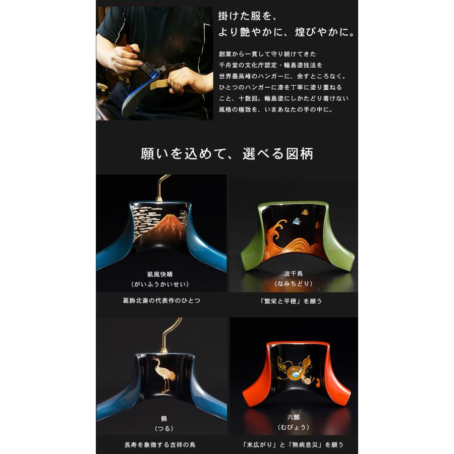 輪島塗最高級ハンガー 技術 伝統 コラボレーション 究極のハンガー