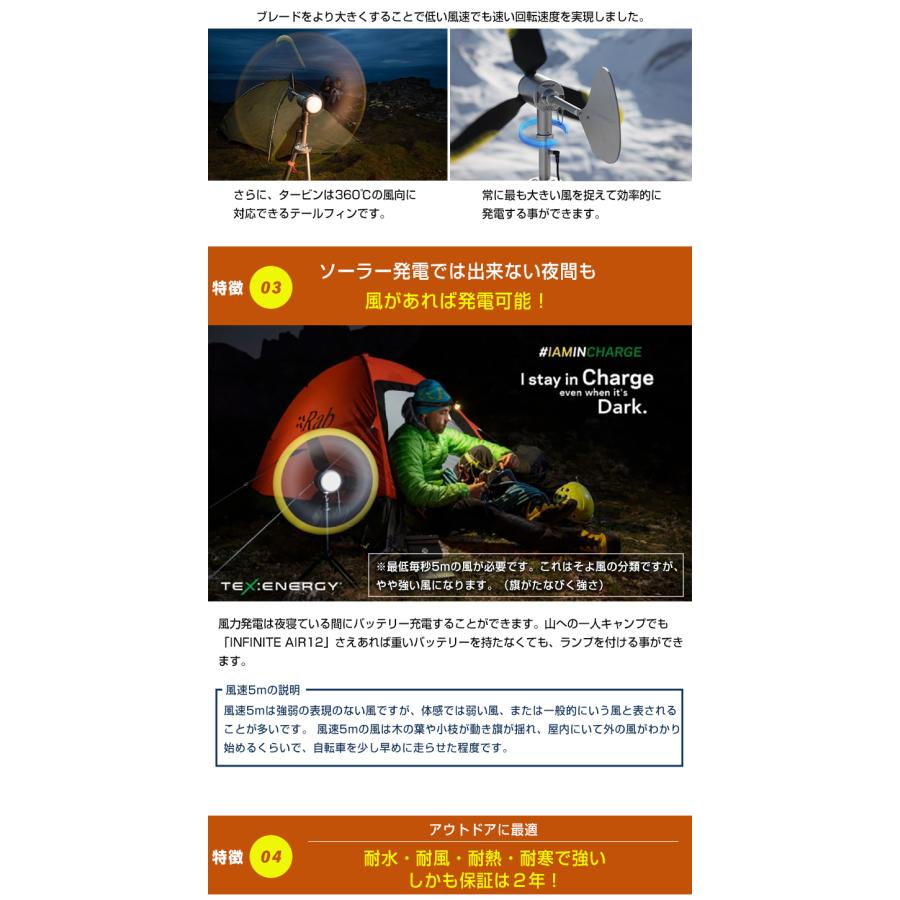 INFINITE AIR 12 家庭用 風力発電機 インフィニティーエアー