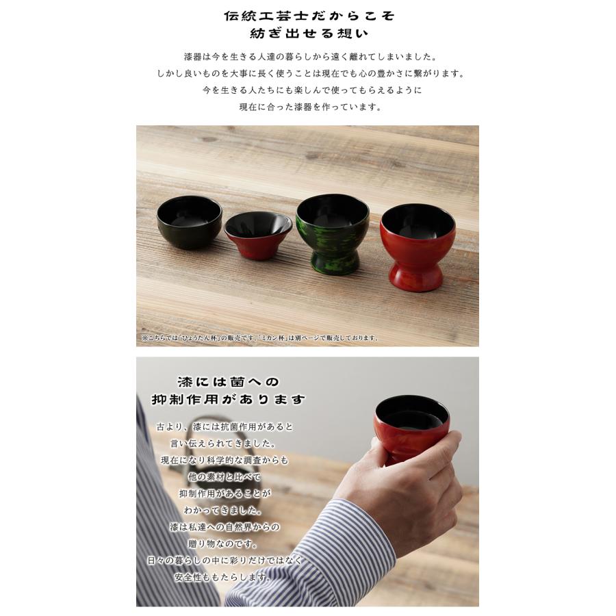 ひょうたんのお猪口 ひょうたん杯 漆屋はやし ひょうたん 漆器 漆 酒器 酒 お猪口 酒器 日本酒 盃 プレゼント 日本製 おちょこ  父の日 冷酒 誕生日 ギフト｜offer1999｜07