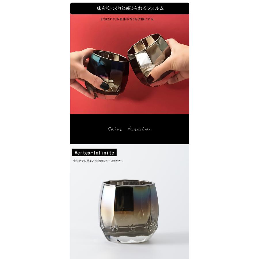 PROGRESS Vertex グラスタンブラー 340ml Infinite Silver プレゼント ギフト チタン お酒 グラス 日本製 プログレス レックス  名入れ 母の日 父の日 誕生日の画像