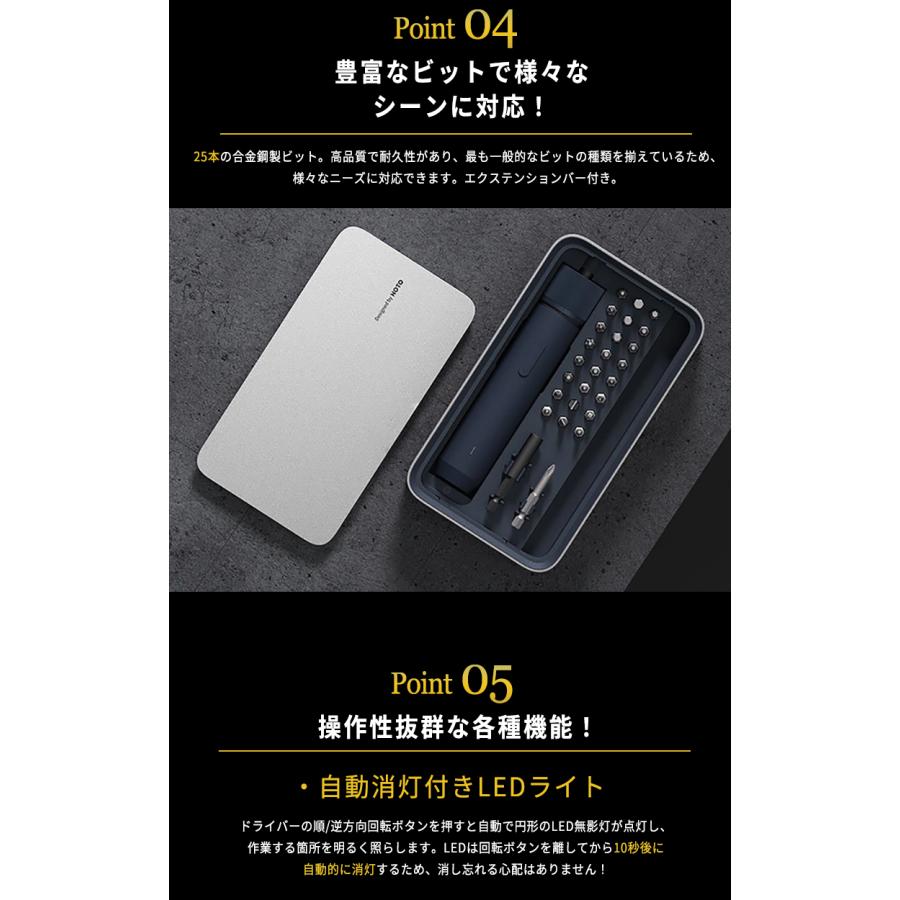HOTO SET 12V ドライバドリル セット 工具セット ツールボックス HOTO SET PRO DIY用マルチツールセット おしゃれ 工具セット 工具