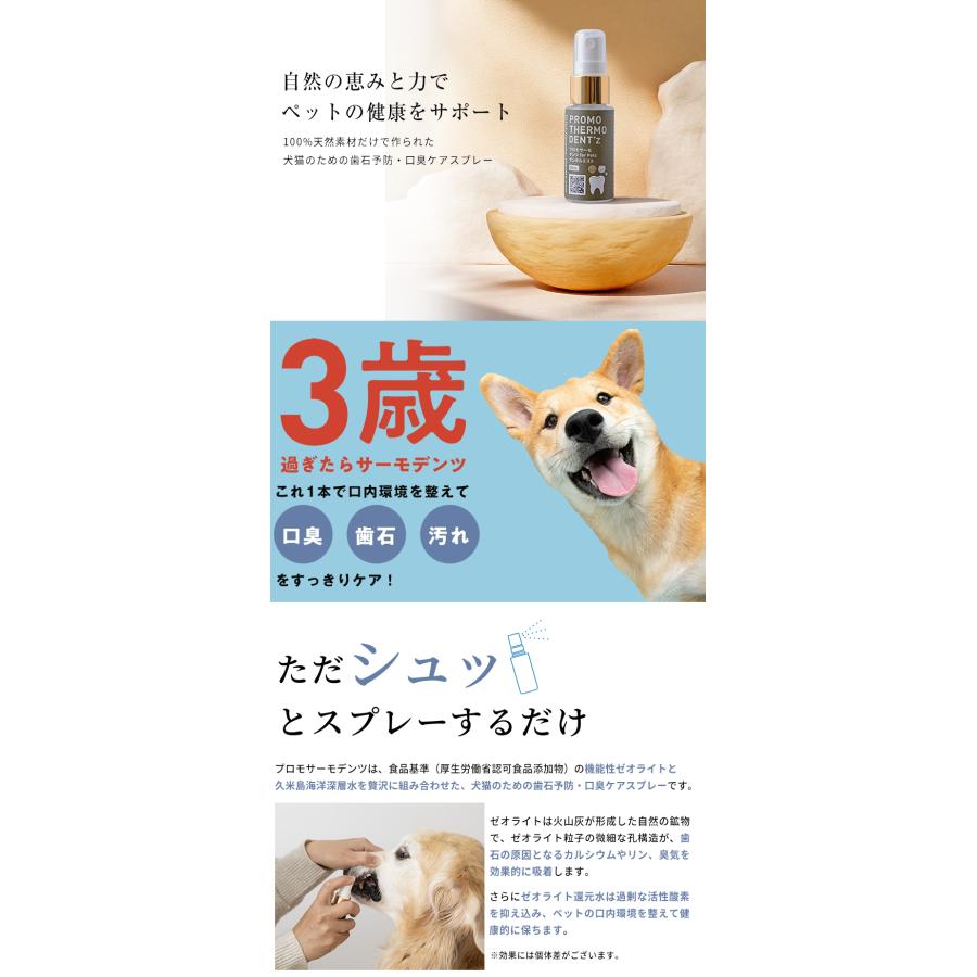 プロモサーモデンツ ペット 30mL 犬猫用デンタルケア スプレー 口腔