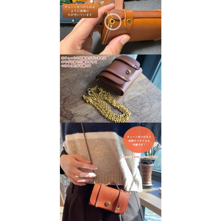 バックのようなデザインのお財布 クラシックレザーウォレット Classic Leather Wallet おしゃれ 大人