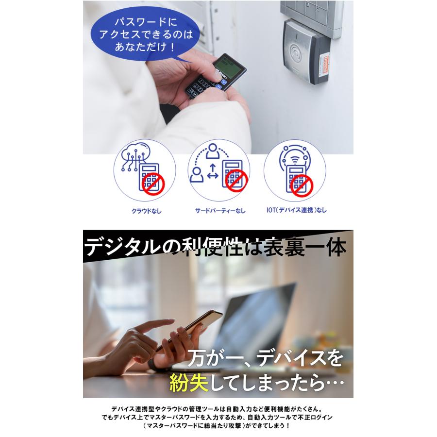 PIN-Master 2.0 ピンマスター 超薄型パスワード管理ツール 完全