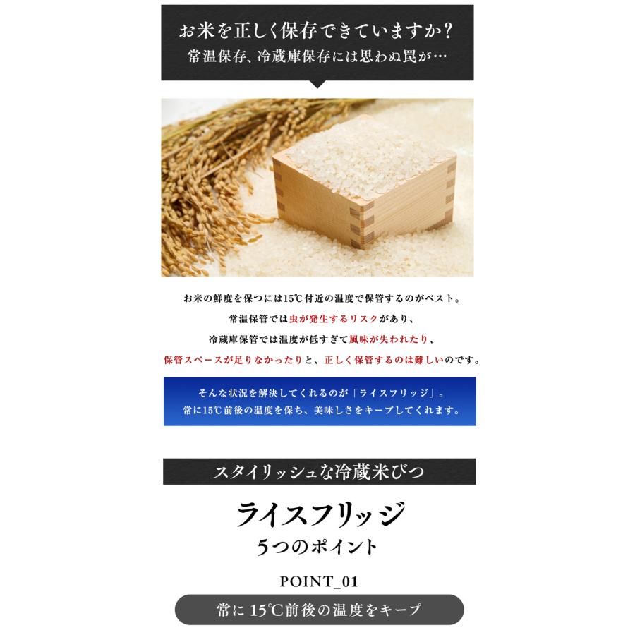 4000円OFFクーポン利用可 豪華特典付き ライスフリッジ グラン 白米