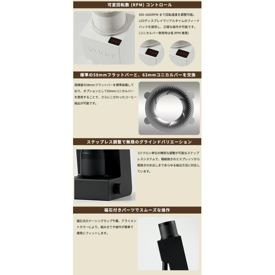 Varia VS6 グラインダー 珈琲豆の特典付 ヴァリア コーヒーミル 電動