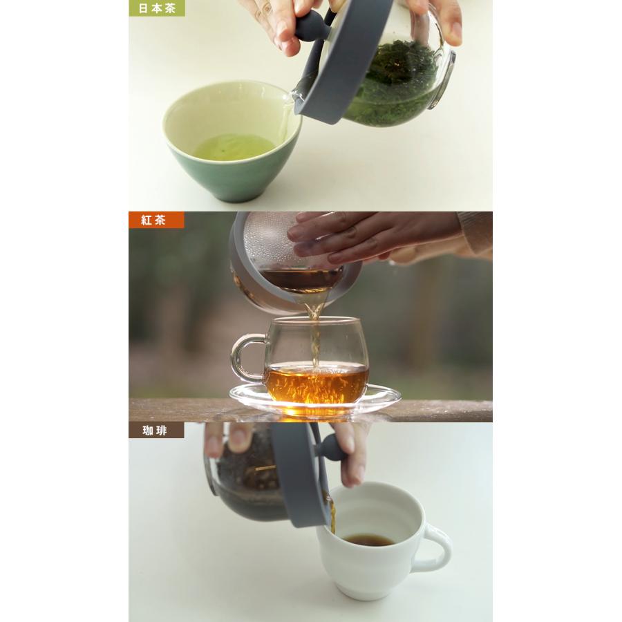 ちゃPod2 ちゃポッド 一瞬で洗える新感覚の急須 特許取得 線でこす新