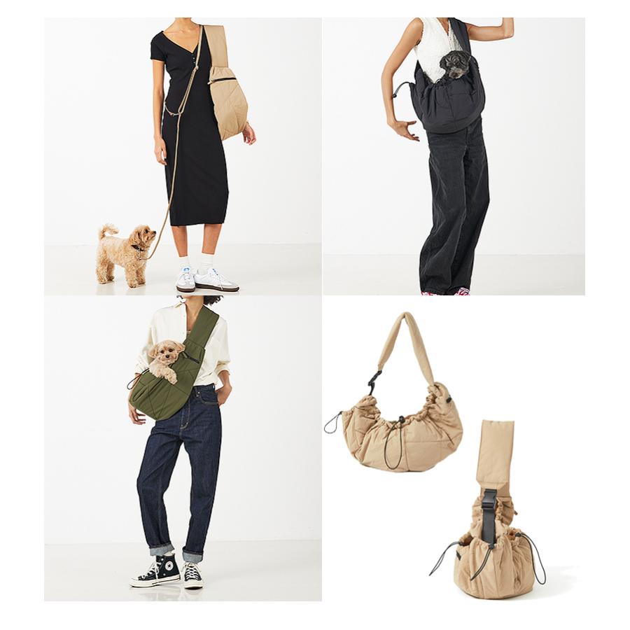 MATIE スリングバッグ ペットキャリーバッグ お散歩バッグ 犬 犬バッグ