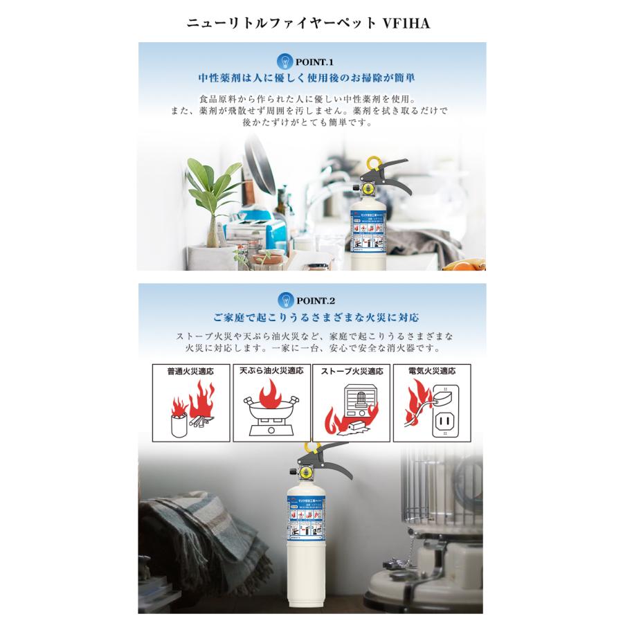 住宅用消火器 家庭用消火器 有効期限2030年 ニューリトルファイヤー