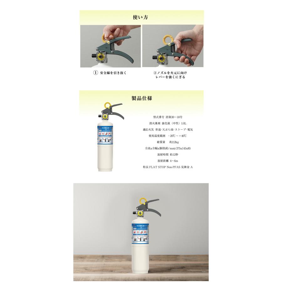 住宅用消火器 家庭用消火器 有効期限2030年 ニューリトルファイヤー