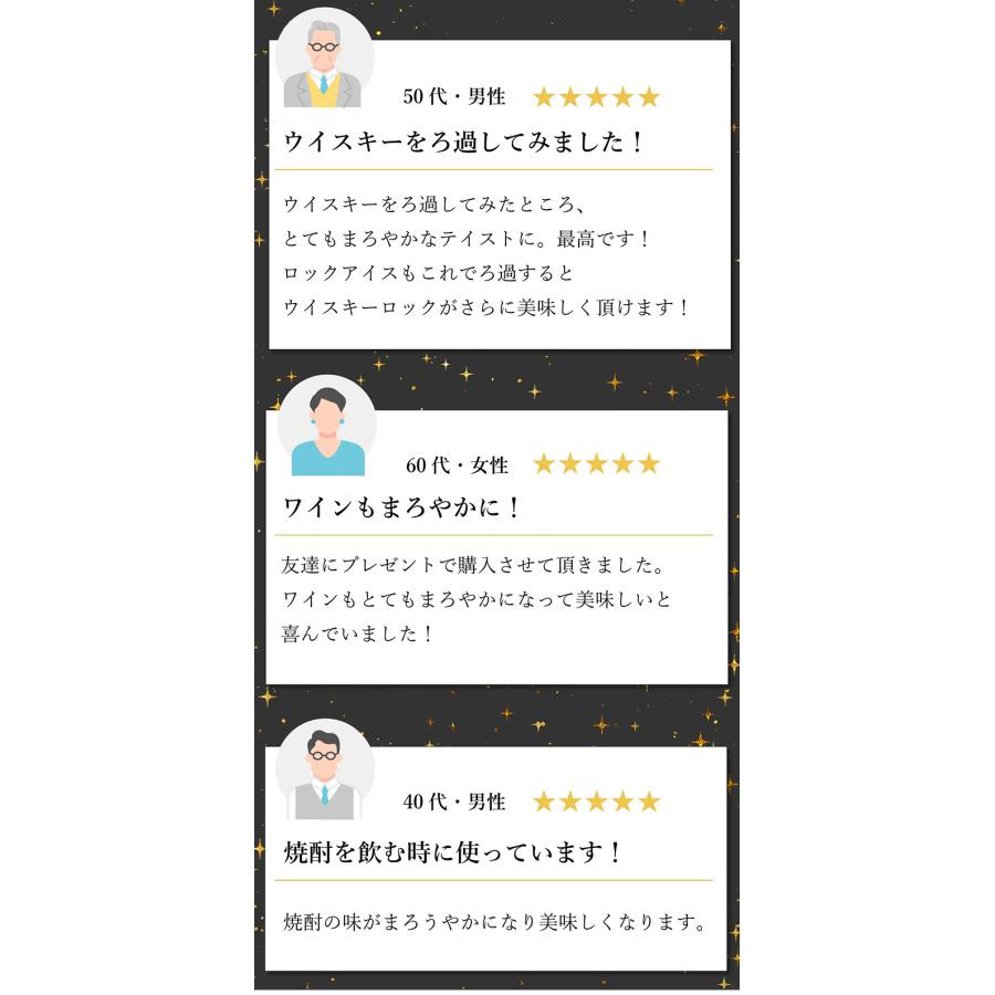 蒼い雫 お酒専用フィルター 旨酒フィルター お酒 まろやか 美味しく