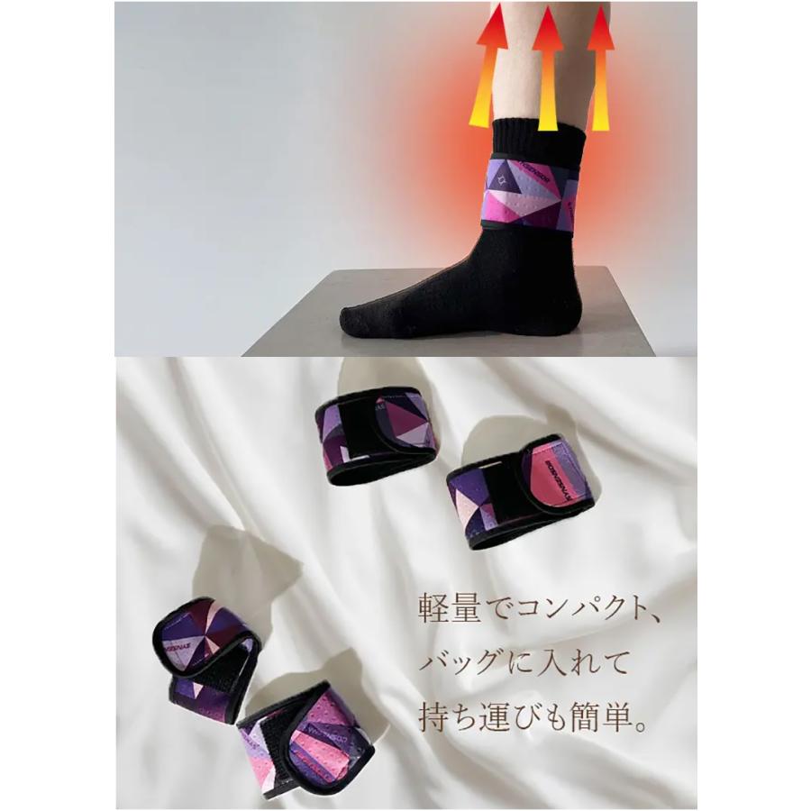 健康増進機器認定製品ラクニナリーナ 足首サポーター 手首サポーター