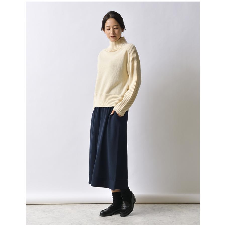 のびるニットロングスカート SAIFUKU サイフク 226 おなかをつつむ