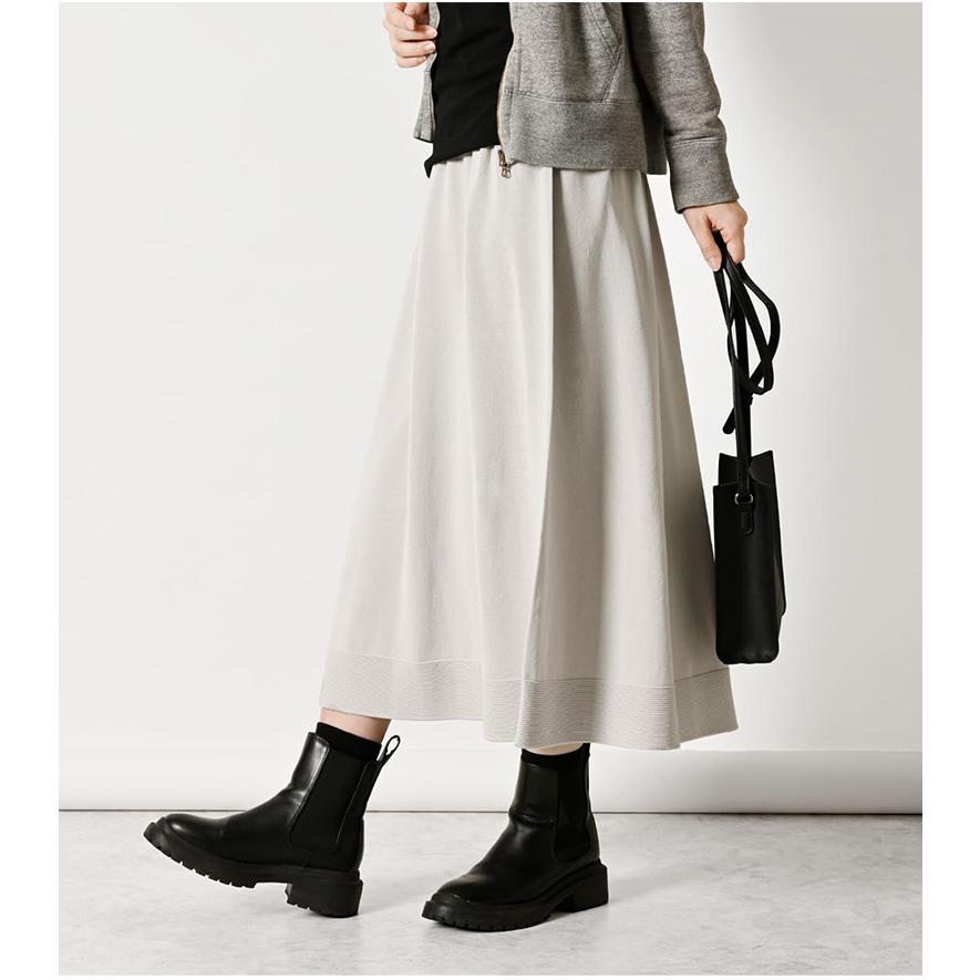 のびるニットロングスカート SAIFUKU サイフク 226 おなかをつつむ