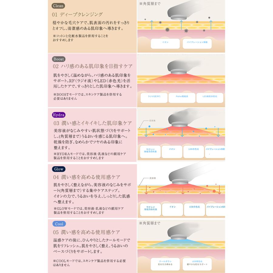 LUNELIA ルネリア Beauty Device Pro 美顔器 EMS 冷却 イオン 多機能