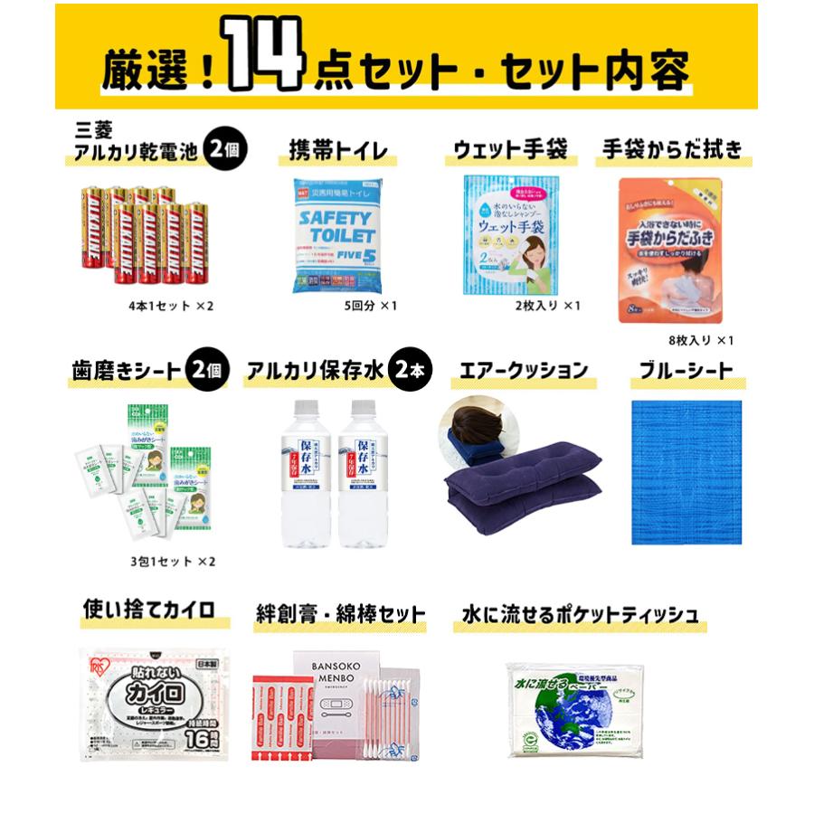 GUARD 水に浮く防災リュック(防災グッズ30点セット)  防災バッグ 防災カバン ライフジャケット＋大型リュック リュックサック 防災 津波 アウトドア 軽量の画像