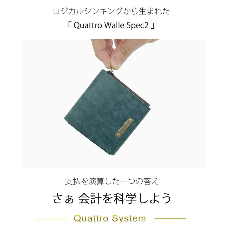 Rascasse Quattro Walle SPEC2 ラスカス　ミニ財布 Rascasse ラスカス Quattro Wallet Spec2- 財布 極小 コンパクト 革