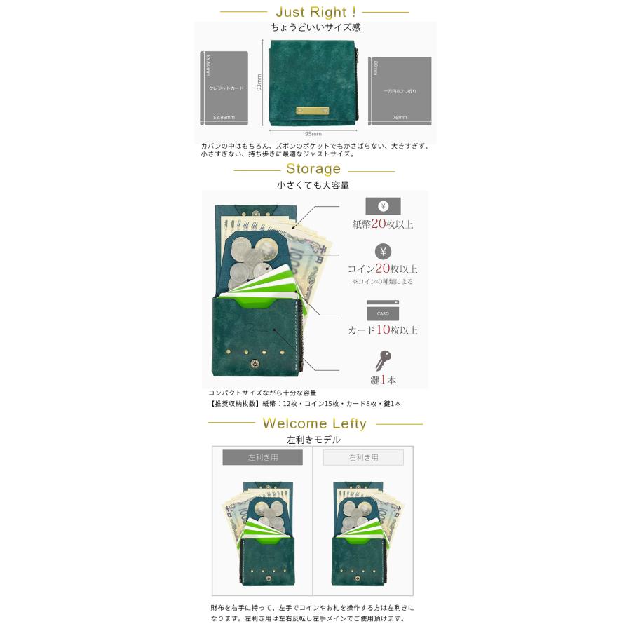 Rascasse Quattro Walle SPEC2 ラスカス　ミニ財布 Rascasse ラスカス Quattro Wallet Spec2- 財布 極小 コンパクト 革