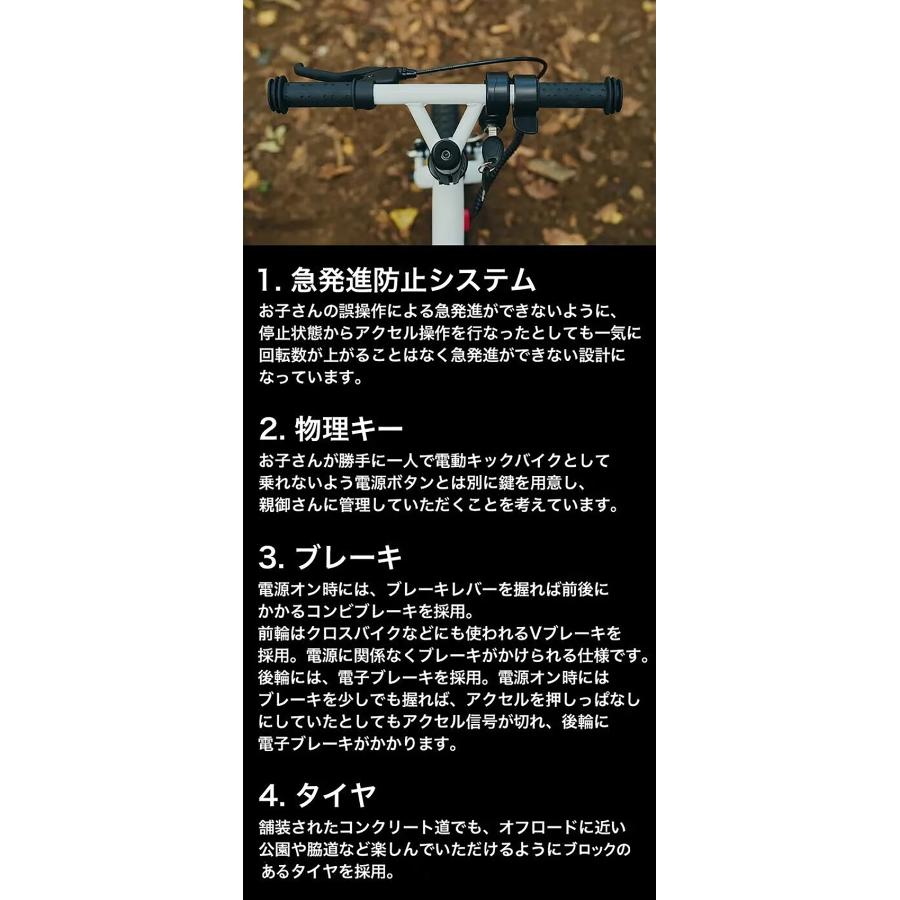 電動キックバイク】FirstRider ファーストライダー 対象年齢3歳半年