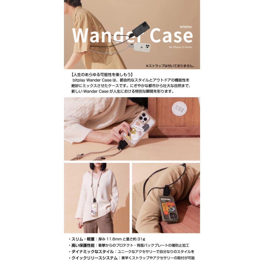 bitplay Wander Case 今度はステッカー付で自由を愉しもう♪ iPhone 13