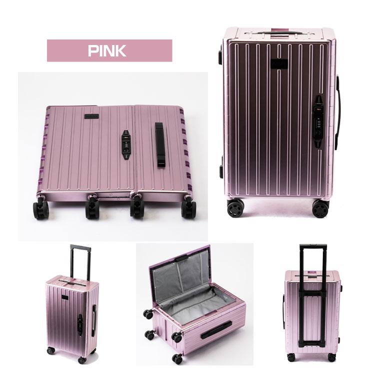 ＆.FLAT 折り畳めるキャリーケース 機内持ち込み可能サイズ 35L