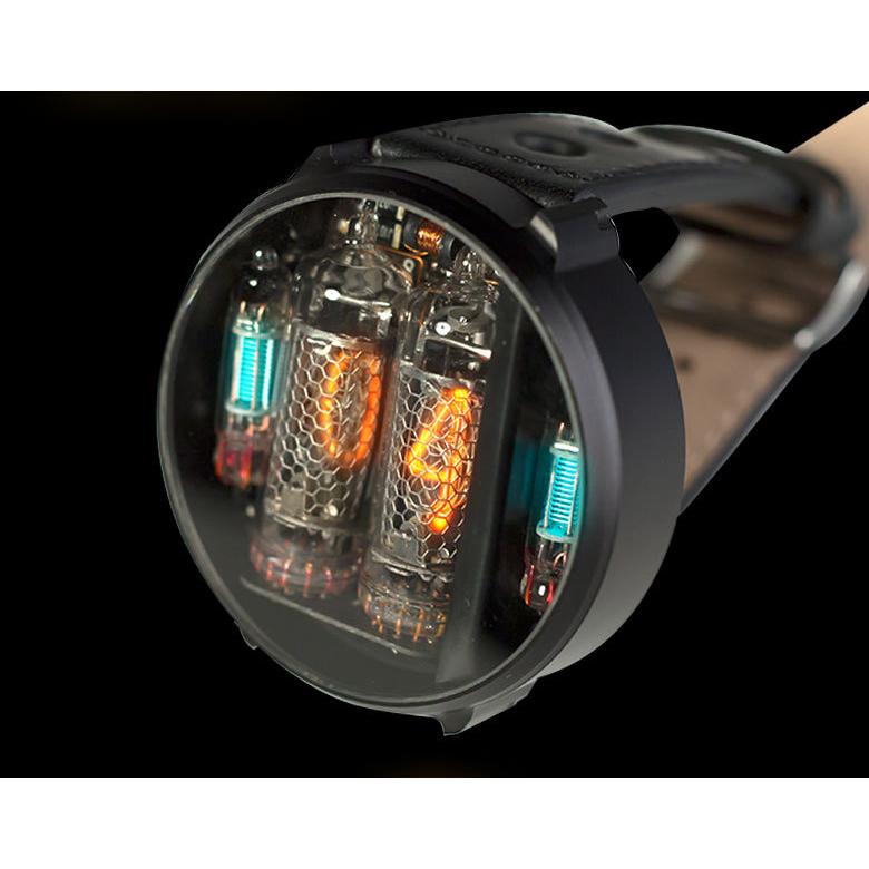 ニキシー管 腕時計 革新的なデザインの NIWA Nixie watch2.0
