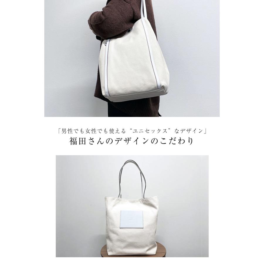 福田麻琴コラボモデル CREEZAN × FUKUDA MAKOTO CANVAS ROUGH TOTE
