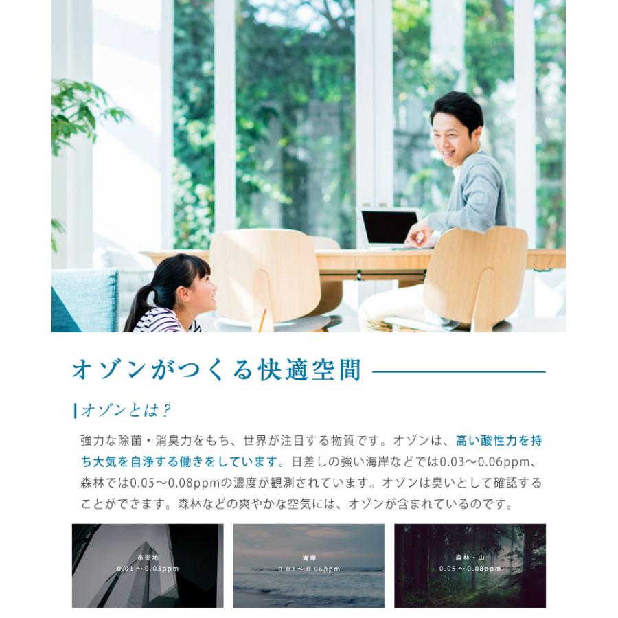 快適マイエアー OZ-3 オゾン除菌消臭器 除菌 消臭 日本製 壁掛け可能