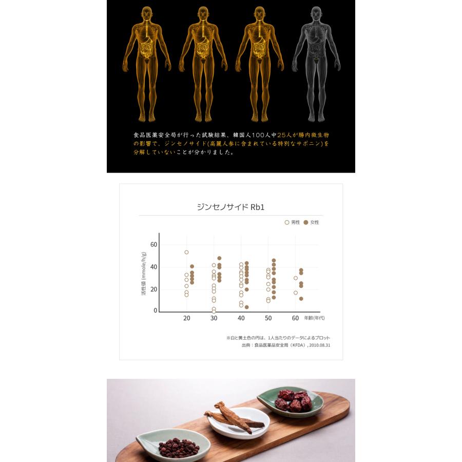純発酵紅参 プレミアム 10g x 30包 高麗人参 超越 サポニン 高麗人参