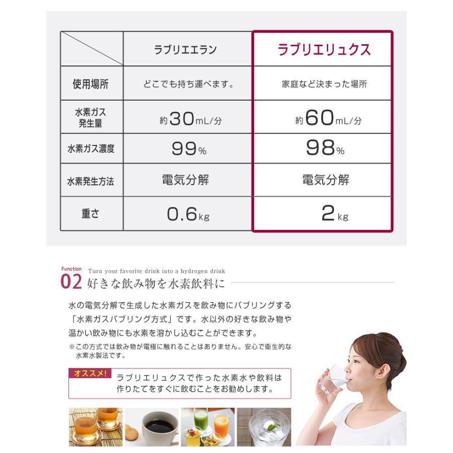 水素吸入器 ラブリエリュクス HA-002 電解補助液 ネックセット 水素吸入器 ラブリエリュクス HA-002 電解補助液 ネックセット
