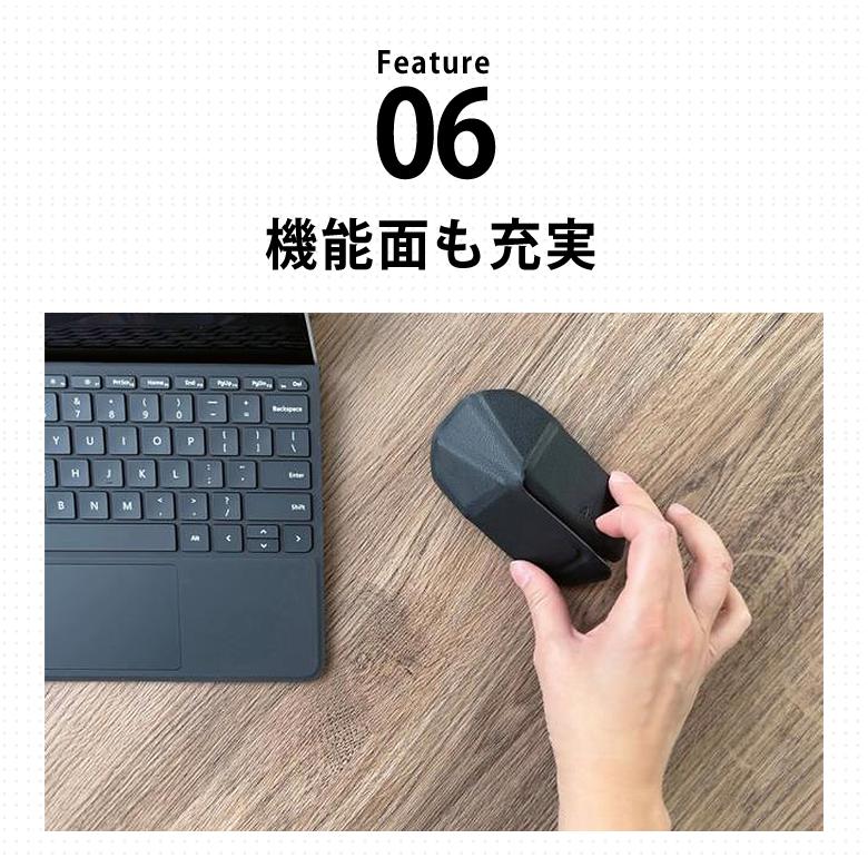 ［新札幌］ワイヤレスマウス myAir.0（マイエアゼロ ） OriMouse（オリマウス）　ブラック OriMouse オリマウス 折り紙式クラフトマウス myAir.0 マイエアゼロ