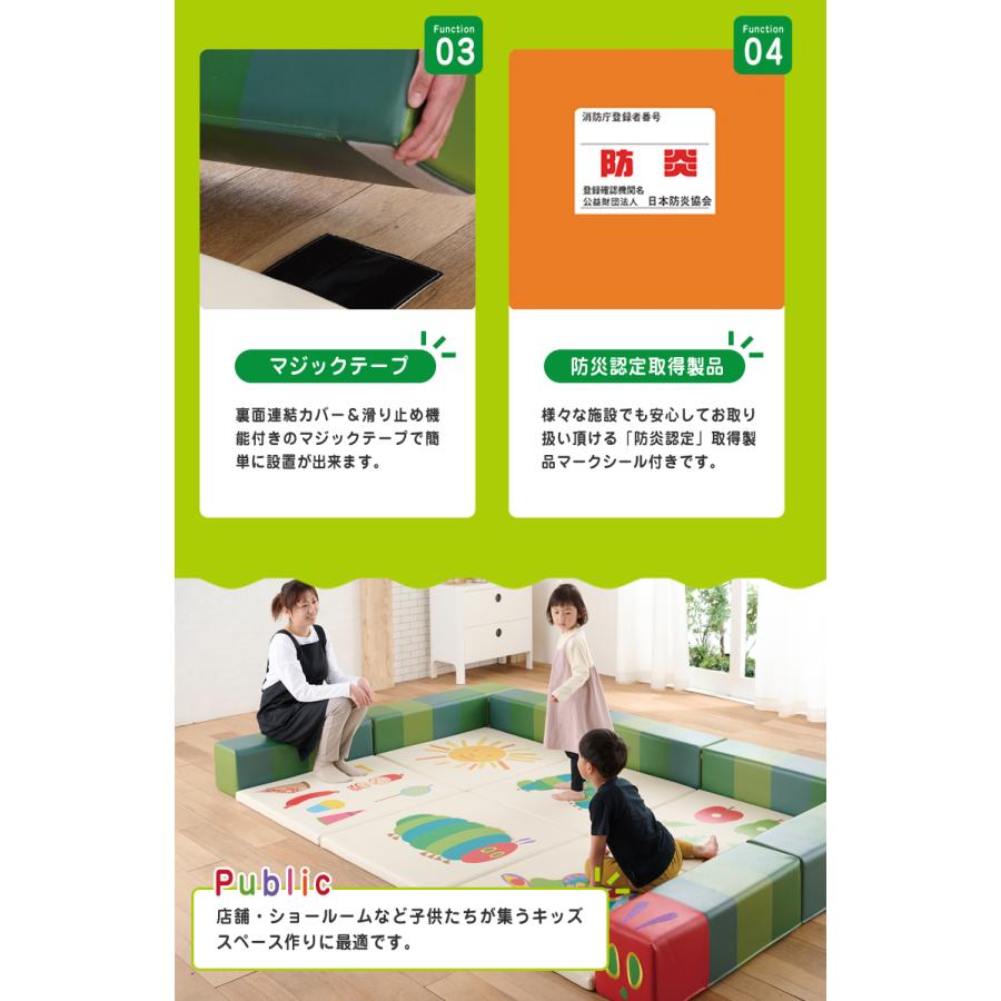 キューブクッション フロアマット プレイマット クッション プレイクッション 積木クッション 【キルティング】 積み木