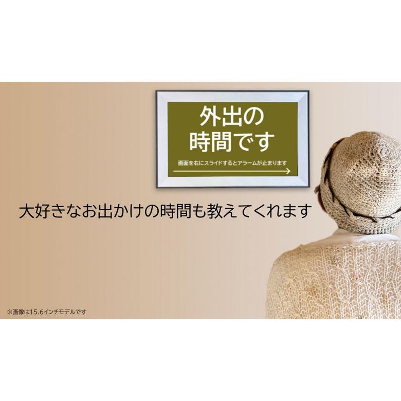 服薬アラーム メディクロ 15.6インチ お薬タイマー 薬 飲み忘れ防止 飲み忘れ防止グッズ お薬ナビ 服薬タイマー デジタル 卓上 時計 フォトフレーム 介護 薬_6