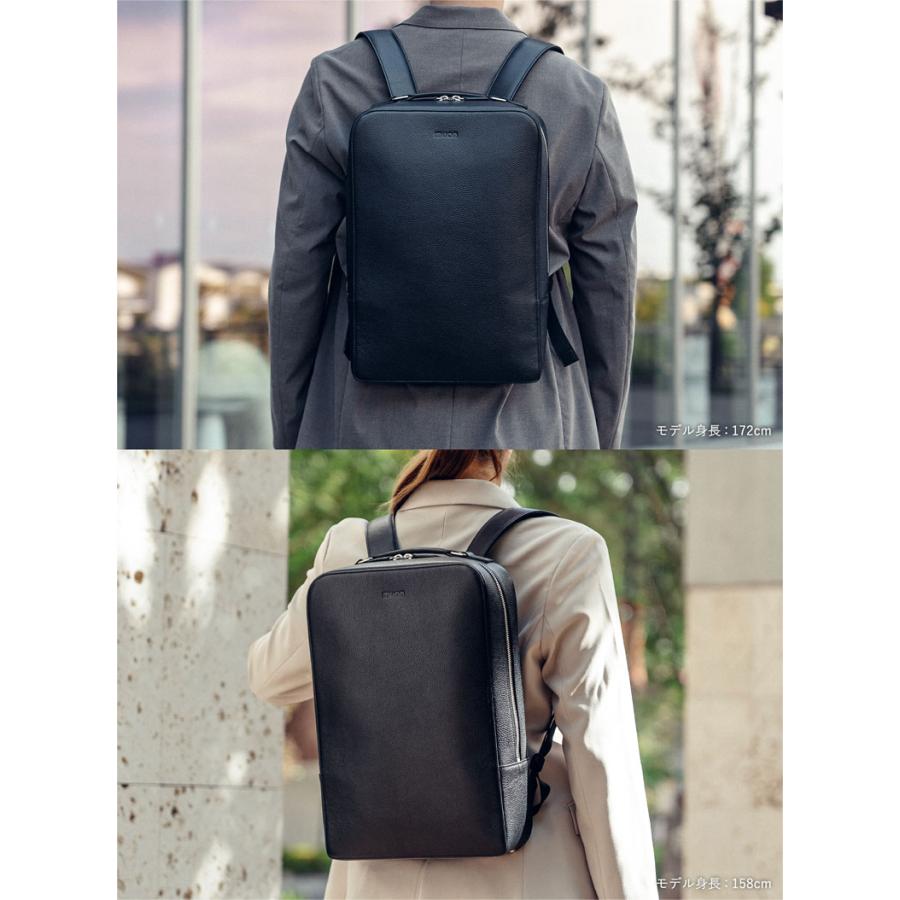 【美品】muon The Backpack ブラック リュック　ユニセックス THE Backpack - Black | muon公式オンラインストア