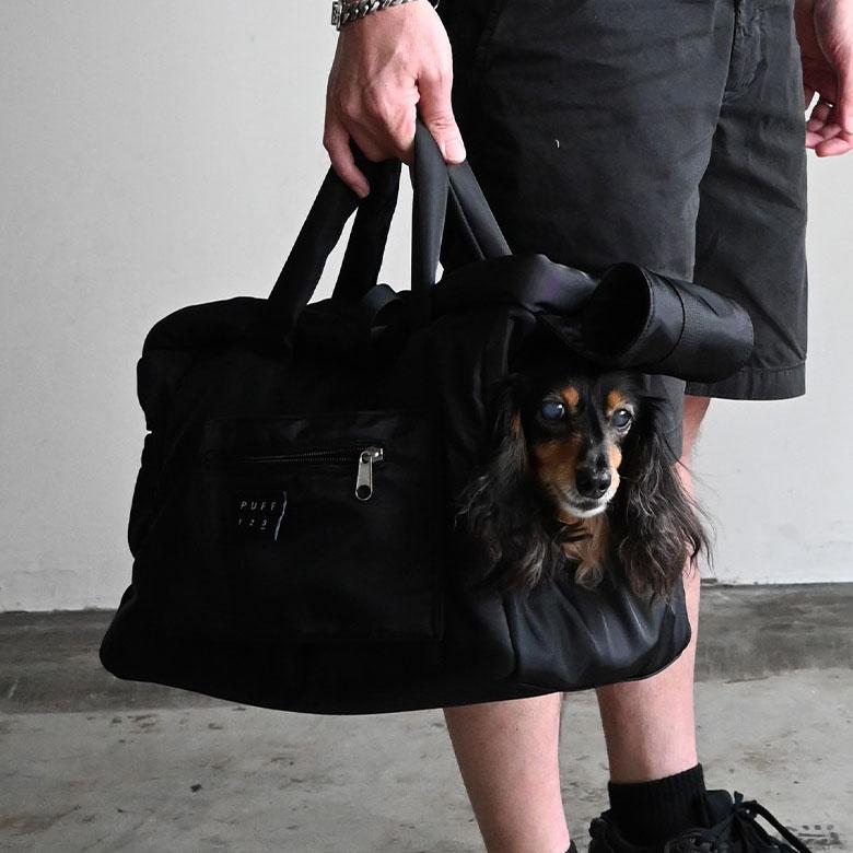 PUFF PET 3WAY TOTE（P25006） パフ 犬用 ペット用 バッグ ショルダー