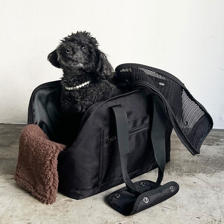 pet carry tote L（P24003/P24004） canvas トート トートバッグ パフ